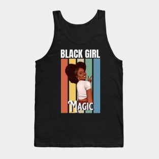 Black Girl Magic, Beautiful Black Woman, Black women, Black Queen Tank Top